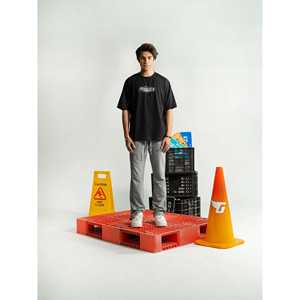 Death Note T-shirt en jersey 100% coton vintage, coupe ample, respirant, avec motif logo de personnage, 300 grammes de tissu - Product Image 3