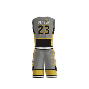 Maillot de basket-ball personnalisé de haute qualité, vêtements de sport d'équipe, maillots de basket-ball réversibles sublimés unisexes pour hommes - Product Image 3