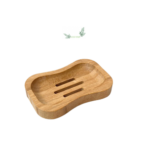 Porte-savon en bambou portable et durable, plateau à savon en bambou avec Logo gravé pour tenir le savon dans la salle de bains, fabriqué du Vietnam eco 2go - Product Image 1