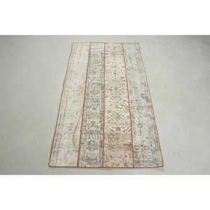 Rug, 2.8x5.1 ft Vintage Rug, <b>Brown</b> Persian Rug <b>Wool</b> - Product Image 1