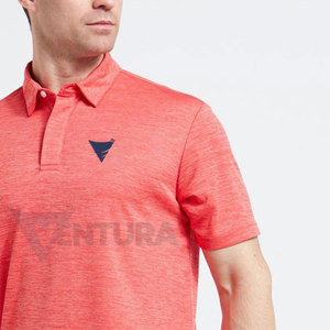 T-shirts de polo de golf de sport de couleur unie doux et confortables pour hommes, polo de golf avec logo personnalisé, nouvelle collection - Product Image 4