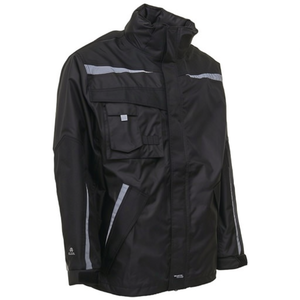 Chaqueta Impermeable XTREME para Trabajo, Talla L, Negra, Colección Elka Rainwear - Product Image 2