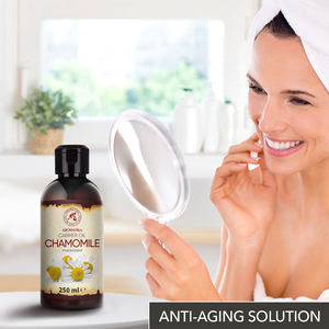 Aceite Portador de Manzanilla Alemana Aromatika 250ml, Extracto 100% Puro y Natural para el Crecimiento del Cabello, Base para Masajes y Marca Privada - Product Image 2