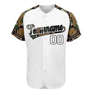 Uniformes de Béisbol y Sóftbol de Diseño Personalizado, Tallas Grandes, Secado Rápido, Impresión por Sublimación, 300g, Alta Calidad, 100% Algodón - Product Image 2