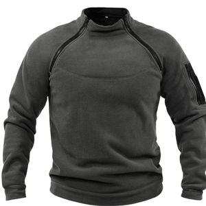 Sudadera de Forro Polar para Hombre 2026, Sudadera de Algodón de Primera Calidad, Cómoda, Cálida, Suave, Informal, Moderna, Holgada, Estilo Urbano - Product Image 1