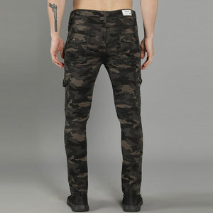 Los mejores Pantalones estampados de camuflaje de cintura alta para hombre Nuevo artículo Jeans rectos estilo bajo precio al por mayor introducido en el mercado - Product Image 4
