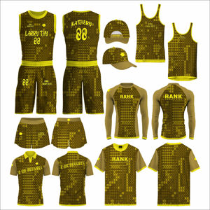 Uniforme de baloncesto Diseño elegante con impresión de nombre de equipo Adecuado para partidos de entrenamiento y eventos - Product Image 6