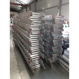 บันไดพับได้แบบยืดหดได้ทำจากอลูมิเนียมมี2m5ความสูงสำหรับใช้ในสวนหรือในโรงเรียนใช้กลางแจ้งดีไซน์ทันสมัย - Product Image 3