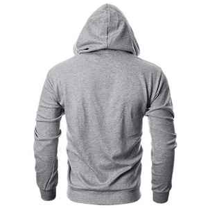 เสื้อฮู้ดผ้าฟลีซหนาสำหรับผู้ชาย2025ฤดูหนาวผ้าคอตตอน100% แบบกำหนดเอง - Product Image 2