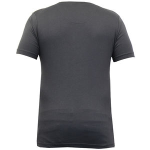 Camiseta de media manga con estampado de logotipo personalizable para hombre, camiseta de entrenamiento deportivo de alta calidad, transpirable, de talla grande - Product Image 3