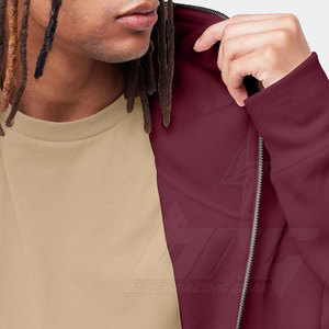 เสื้อฮู้ดผู้ชายสำหรับผู้ใหญ่ผ้าฝ้ายผสม - Product Image 6