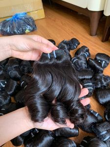 Tendance chaude vietnamienne 100% perruque de cheveux humains danse Curl trame cheveux couleur super lisse et naturelle - Product Image 4