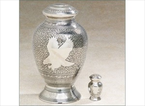 Urnas adulto Urna funeraria grande para cenizas de seres queridos Tamaño 10,5 "y 220 Cu. En - Product Image 5
