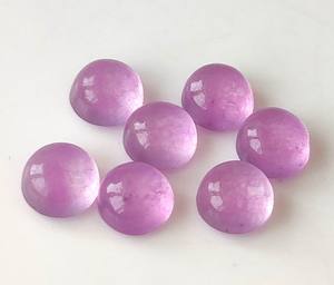 ควอตซ์สีม่วงธรรมชาติทรงกลมแบบคาโบชอง ขนาด 4 มม.-30 มม. หลังแบน สำหรับทำเครื่องประดับ ราคาขายส่ง มีสีเปลี่ยนแปลง - Product Image 5