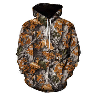 Custom logo Designer Wholesale <b>Camouflage</b> Hoodie Clothing Manufacturers Tactical Hoodie Hunting Real Tree Camo Hoodie 400 Gsm - Product Image 4