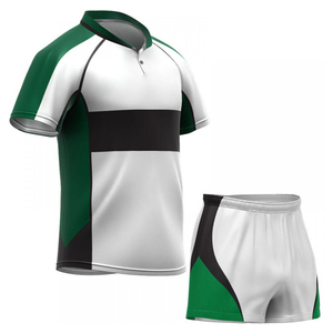 Uniforme de rugby football pour hommes personnalisé OEM vêtements de sport respirants avec short ensembles vente en gros de la conception de l'équipe - Product Image 1