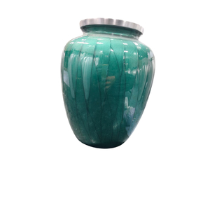 Creative Silver & Blue Metal Cremation Urn Cremation Burial <b>Ashes</b> Urns Adult Human <b>Ashes</b> Funeral Suppliers In Reasonable Price - Product Image 6