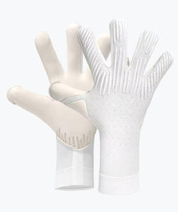 Gants de gardien de but de haute performance avec protection des doigts, pour adultes et enfants, en latex épais, séchage rapide, fermeture auto-agrippante, sangle de poignet réglable, unisexe, football - Product Image 2