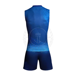 Uniformes de Voleibol Personalizados de Fábrica, Último Diseño, Alta Calidad, Tela 100% Poliéster de 340g, Servicio OEM - Product Image 4