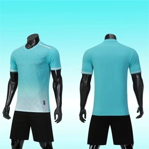 Maillot de football enfants vêtements de Football personnalisé imprimé rayure diagonale maillot de Football Kit famille Sport costume T-shirt Shorts 5 ans - Product Image 6