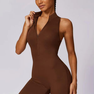 Mono de Yoga Casual de Verano para Mujer, de Alta Calidad, Personalizado, Holgado, de Cintura Alta, Transpirable, de Secado Rápido, para Gimnasio - Product Image 6