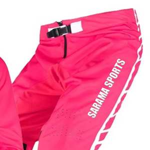 Traje de Motocross personalizable para hombre, ropa deportiva de sublimación cómoda para adultos, transpirable para carreras callejeras, trajes de Motocross - Product Image 5