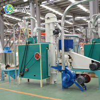 Nouvelle machine industrielle de meunerie et d'emballage de maïs 50t, machine de meunerie de maïs à vendre