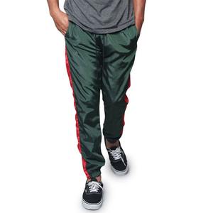 กางเกงกีฬาขาตรงของผู้ชายระบายอากาศได้น้ำหนักเบาแห้งเร็วกางเกงกันลมกางเกงเอวสูงสตรีทแวร์ OEM ตัวเลือก - Product Image 4