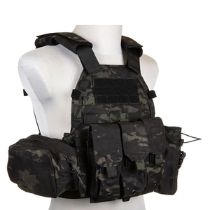 Haute qualité unisexe noir conception personnalisée gilet de qualité supérieure toile imperméable respirante pour les activités de plein air - Product Image 4