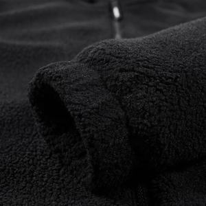 Chaqueta de Forro Polar Sherpa de Color Sólido para Exteriores y Senderismo, 100% Poliéster, Gran Venta - Product Image 6