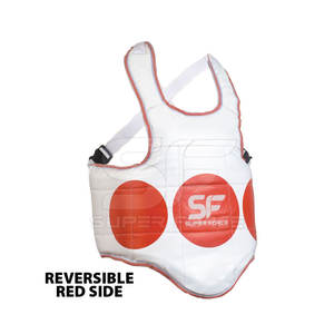 Protector de pecho de alta calidad para Taekwondo, Karate, MMA, boxeo y entrenamiento de artes marciales, protector de pecho de cuero PU - Product Image 4