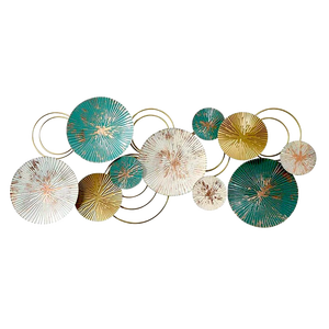 Decoración de pared de metal de diseño moderno Piezas de decoración del hogar Artes de pared de metal de alta calidad de lujo de proveedor indio. - Product Image 5