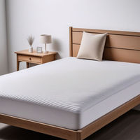 Protège-matelas imperméable sur mesure en coton certifié 100 %, taille King, avec poches extra profondes, uni, 600 fils/cm²