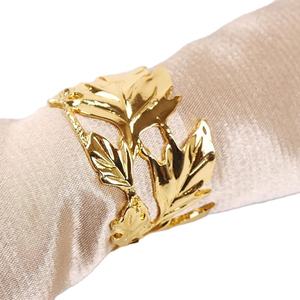 Servilletero de Metal dorado pulido brillante con acabado antiguo decorativo de diseñador hecho a mano de diseño clásico para decoración de mesa - Product Image 4