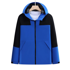 Nuevas chaquetas acolchadas para exteriores personalizadas al por mayor, cortavientos impermeable para hombre, logotipo frontal recubierto de calidad superior - Product Image 1