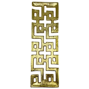 Dernier Style Arabe Or Aluminium Coulé Rectangulaire Décoratif Plateau De Service Métal Bois pour Mariages Maison Restaurant Hôtel - Product Image 3