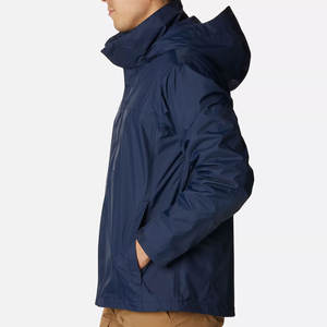 Chaqueta de esquí con estampado de logotipo personalizado de alta calidad para hombre Chaqueta de esquí cómoda transpirable impermeable para adultos - Product Image 3