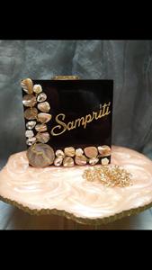 FULL BORDER DECORATIVE WITH <b>WHITE</b> COLOUR Clutch Bag for <b>Women</b> - Product Image 3