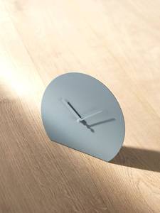 Reloj de Pared de Mármol Beige Moderno, Minimalista, con Esfera Redonda de Piedra, Decoración Contemporánea y Elegante para el Hogar u Oficina, Artesanal - Product Image 4