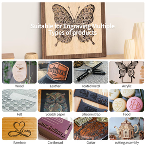 WAINLUX X2 <strong>Portable</strong> Laser <strong>Engraver</strong>/Cutter - Mini <strong>Machine</strong> for Wood, Leather, Acrylic, DIY Projects - Product Image 6