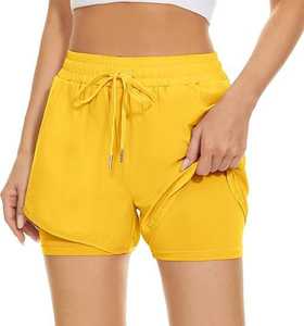 OEM personalizado verano Pantalones cortos pantalones cortos para damas Casual Mujer Pantalones cortos de algodón Color sólido gran oferta nuevo estilo de algodón - Product Image 3