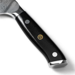 Venta al por mayor personalizado de alta calidad OEM ODM servicio profesional lujoso mango cuchillo de cocina de acero de Damasco para restaurantes - Product Image 4