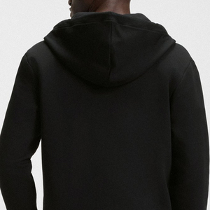 Sudadera con Capucha de Color Sólido con Bolsillos Laterales para Hombre, Diseño con Cierre de Cremallera, Precio al por Mayor con Mangas Completas para Compradores al por Mayor con Logotipo - Product Image 5