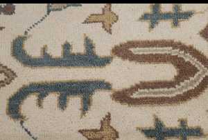 Personalizable de lujo 9x12 pies moderno tradicional nuevo Oushak indio corredor alfombra hecha a mano tamaño personalizado disponible hogar abstracto oración - Product Image 6