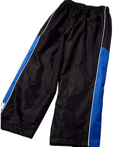 Pantalon cargo ample pour homme en polyester et nylon, avec cordon de serrage et poches zippées, qualité supérieure, vente en gros - Product Image 2