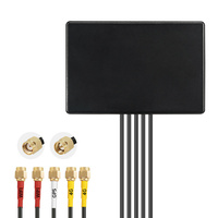 Antenne combinée WiFi GPS 4G 5G omnidirectionnelle cinq-en-un à signal stable, étanche, pour véhicule, directement de l'usine