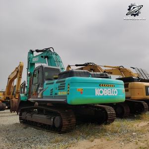 Excavatrice d'occasion Kobelco SK330D, marque japonaise d'origine, 33 tonnes, grande excavatrice sur chenilles, marque de construction, exportation - Product Image 6