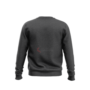 Sudadera extragrande de cuello redondo para hombre adulto con logotipo personalizado para deportes de invierno ropa de calle lisa en blanco fitness personalizable de gran tamaño - Product Image 2