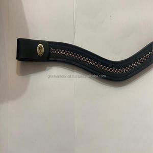 2022ใหม่มาถึงช่องที่ว่างเปล่าหนังสีดำม้าคิ้ววงโค้งรูปร่างกับออกแบบ Bling ในขนาดที่กำหนดเองทั้งหมดและสี - Product Image 6