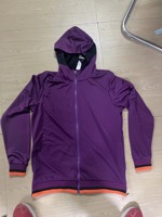 Ensemble survêtement personnalisé avec logo, taille européenne, polyester, sweat-shirt à capuche et jogging à fermeture éclair intégrale pour l'entraînement au basketball et au football